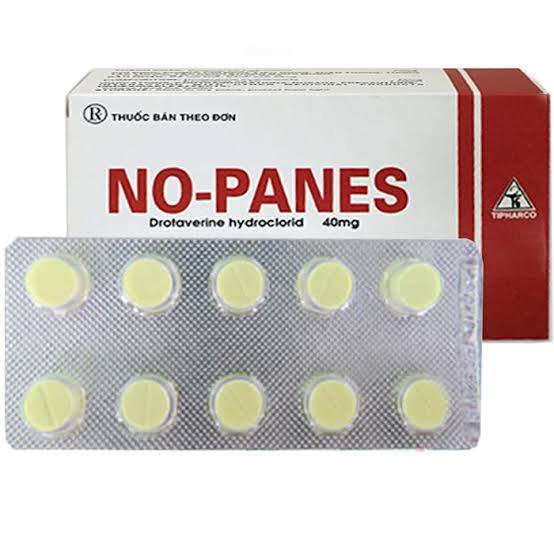 Thuốc No-panes chống co thắt cơ trơn